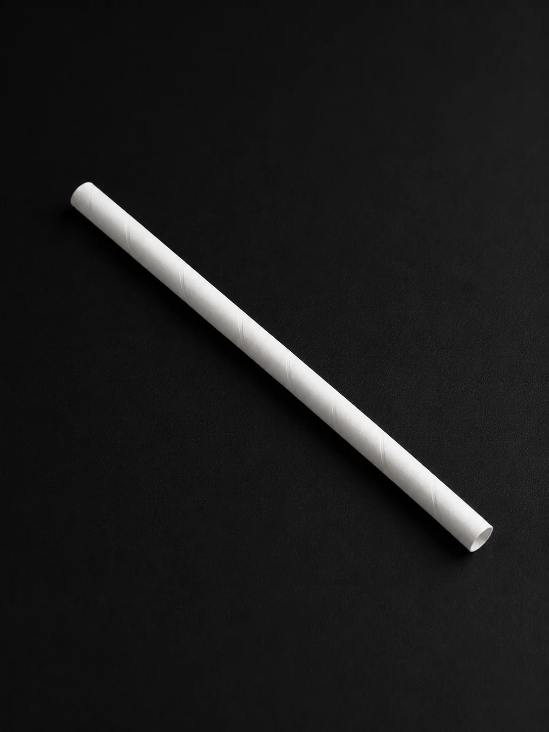 ACPP compostable cocktail straw in a short length